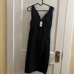 Dynamite Black bondage bodycon dress